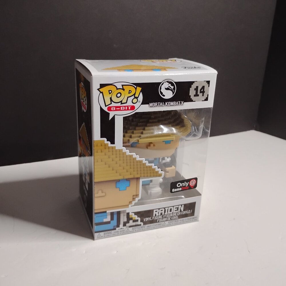 Funko Raiden - Mortal Kombat X 8-Bit Pop! Vinyl Figure #14 GameStop Exclusive